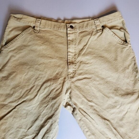 Wrangler Carpenter Men's Jeans Size 40x32 Tan - Picture 3 of 16